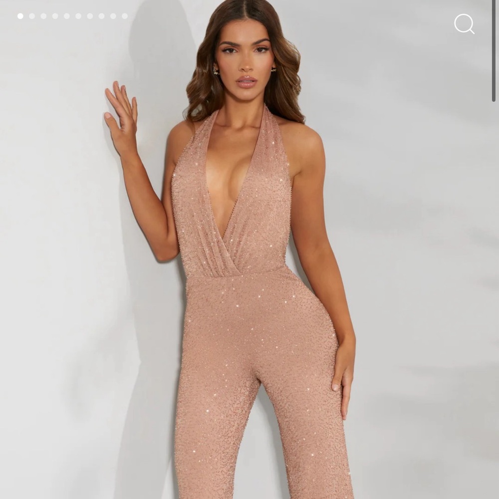 Purchased this jumpsuit from Ohpolly for my birthday. Only wore it for dinner.